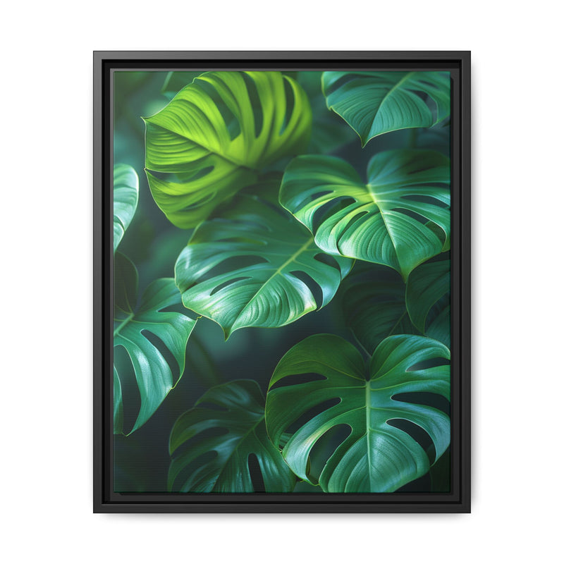 Airy Monstera Dream - Minimalist Botanical Art Print