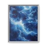 Ocean Serenity: Glittering Waves on Museum-Grade Print
