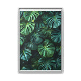 Serene Monstera Dreams - Overhead Leaf Art Print