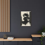 Abstract Energy: Bold Brush Strokes on Museum-Grade Print