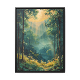 Enchanted Forest Canopy - Golden Hour Fine Art Print