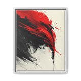 Chaotic Red & Black Abstract Energy - Fine Art Print, 8K Detail