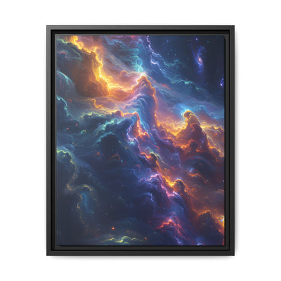 Galactic Wonders: Neon Bioluminescence - Premium 4K Space Art Print