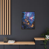 Galactic Neon Dreamscape - Premium 4K Museum-Grade Print