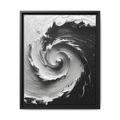 Abstract Swirls in High Contrast - Fine Art Print on Museum Paper