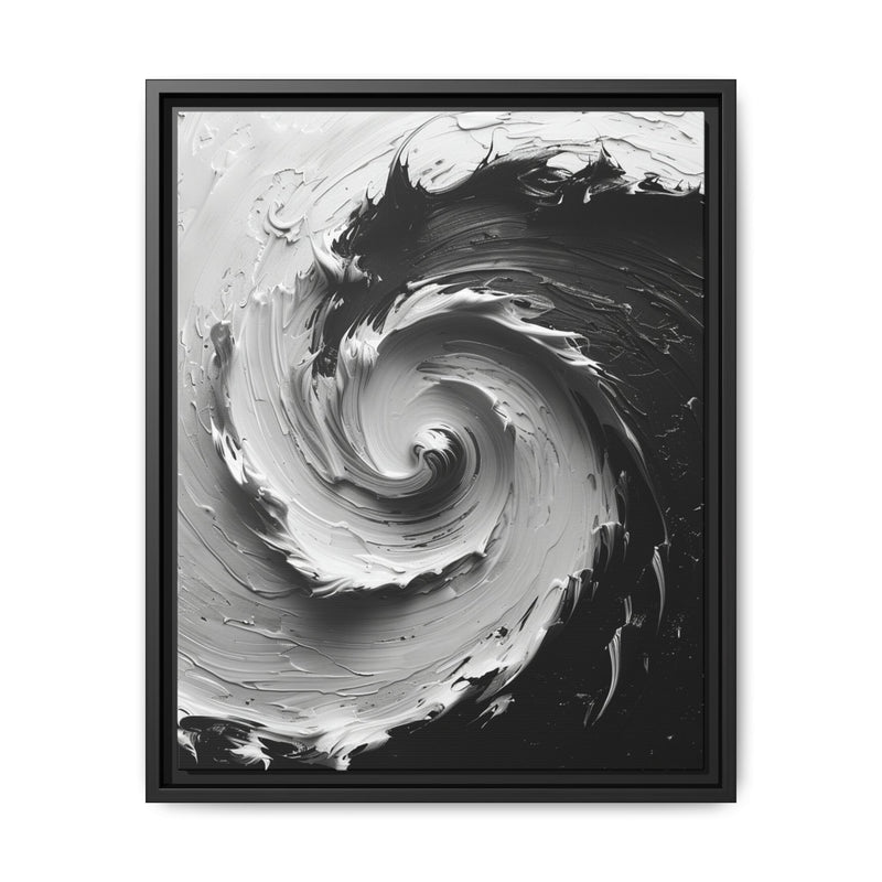 Abstract Swirls in High Contrast - Fine Art Print on Museum Paper