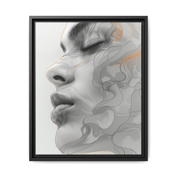 Japandi-Inspired Minimalist One-Line Art Print on Fine Paper