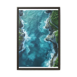 Coastal Serenity - British Columbia Highway Aerial View Print