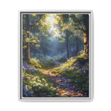 Enchanted Forest Glade: Luminous Fine Art Print