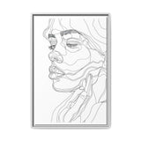 Japandi-Inspired Minimalist One-Line Art Print