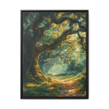 Mystical Forest Canopy: Enchanted Woodland Art Print