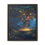 Ethereal Woodland Fairy Circle - Bioluminescent Art Print