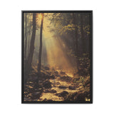 Enchanted Forest Golden Hour - Museum Grade Art Print