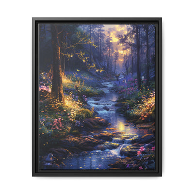 Enchanted Forest Bioluminescence - Vibrant Fine Art Print