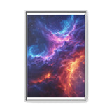 Galactic Dreamscape: Neon Nebula Fine Art Print