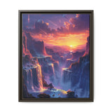 Trippy Neon Space Nature - High-Def Celestial Art Print