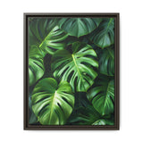 Floating Monstera Delicacy - Serene Botanical Art Print