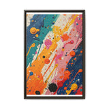 Jackson Pollock Style Dynamic Abstract Splatter Art Print