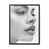 Japandi-Inspired Minimalist Ink Line Portrait - Fine Art Print