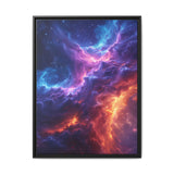 Galactic Dreamscape: Neon Nebula Fine Art Print
