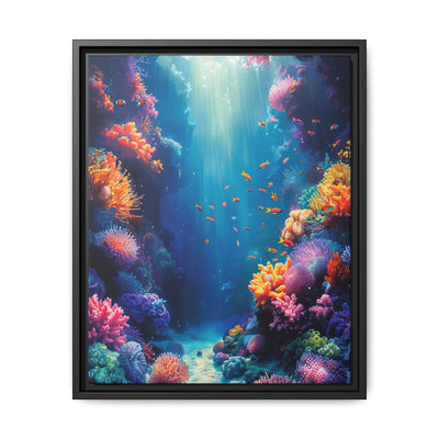 Enchanted Undersea Realm - Vivid Coral Reef Art Print
