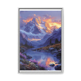 Twilight Majesty: Alpine Splendor Landscape Fine Art Print