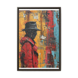 Urban Whimsy: Banksy-Inspired Graffiti Art Print on Museum Grade Paper