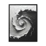 Abstract Swirls in High Contrast - Fine Art Print on Museum Paper