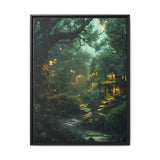 Enchanted Forest Bioluminescence - Premium Museum Grade Print