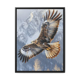 Majestic Sunset Eagle Flight - Premium Mountain Landscape Print