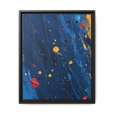 Abstract Energy: Pollock-Inspired Splatter Art Print