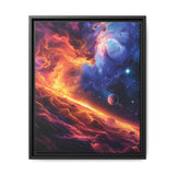 Trippy Neon Cosmic Landscape - Ultra HD Space Art Print