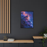 Iridescent Cosmic Forest – Neon Nature Art Print, 4K Museum Grade