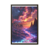 Trippy Neon Cosmic Nature Art - Ultra Detailed 4K Space Print