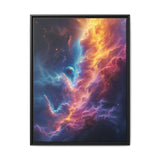 Neon Cosmos: 4K Ultra-Detailed Space Nature Art Print