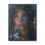 Twilight Enchantment: Bioluminescent Forest - Premium Art Print