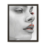 Japandi-Inspired Minimalist Ink Line Portrait - Fine Art Print