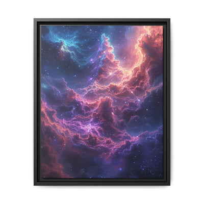 Surreal Neon Space Tapestry: Cosmic Wonders in 4K Detail