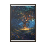 Ethereal Woodland Fairy Circle - Bioluminescent Art Print