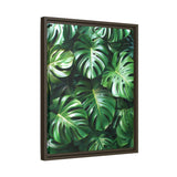 Serene Monstera Delicacy - Overhead Elegance Fine Art Print