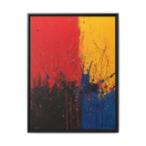 Abstract Energetic Splatter Art - Pollock-Inspired Limited Print
