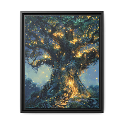 Enchanted Twilight Forest Bioluminescence - Fine Art Print