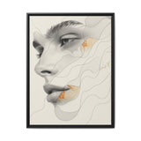 Japandi-Inspired Minimalist One-Line Art Print on Museum Grade Paper