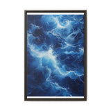 Ocean Serenity: Glittering Waves on Museum-Grade Print