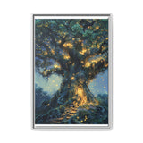 Enchanted Twilight Forest Bioluminescence - Fine Art Print