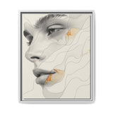 Japandi-Inspired Minimalist One-Line Art Print on Museum Grade Paper