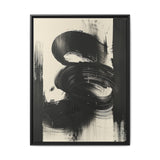 Abstract Energy: Bold Brush Strokes on Museum-Grade Print