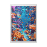 Enchanted Coral Reef: Vivid Underwater Seascape Art Print