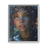Twilight Enchantment: Bioluminescent Forest - Premium Art Print