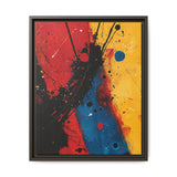 Pollock-Inspired Abstract Chaos - Vibrant Art Print